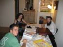 Game Night
Neta, Noah, and Rabbi Moish Leeds